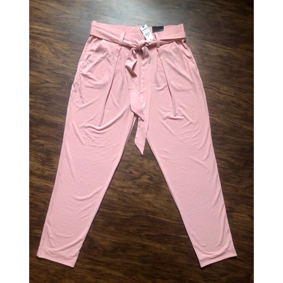 Express Pants - Express “Paperbag” Ankle Pant